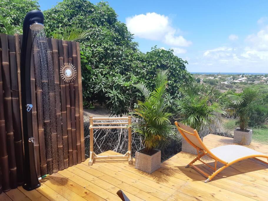 TI COIN RELAX bungalow vue mer piscine privée Saint-Francois  Esterno foto